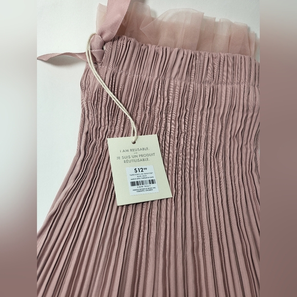 Nota Draw String Ribbon Tote - Bag, Carry Bag - Pleated - Picture 3 of 12